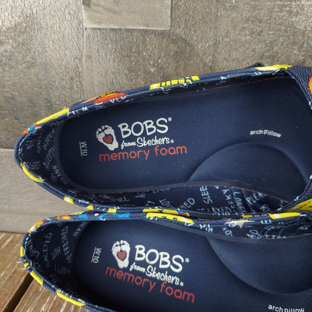 Bobs From Skechers Arch Pillow Memory Foam Emoji … - image 8